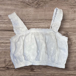 NWT Aerie eyelet crop top